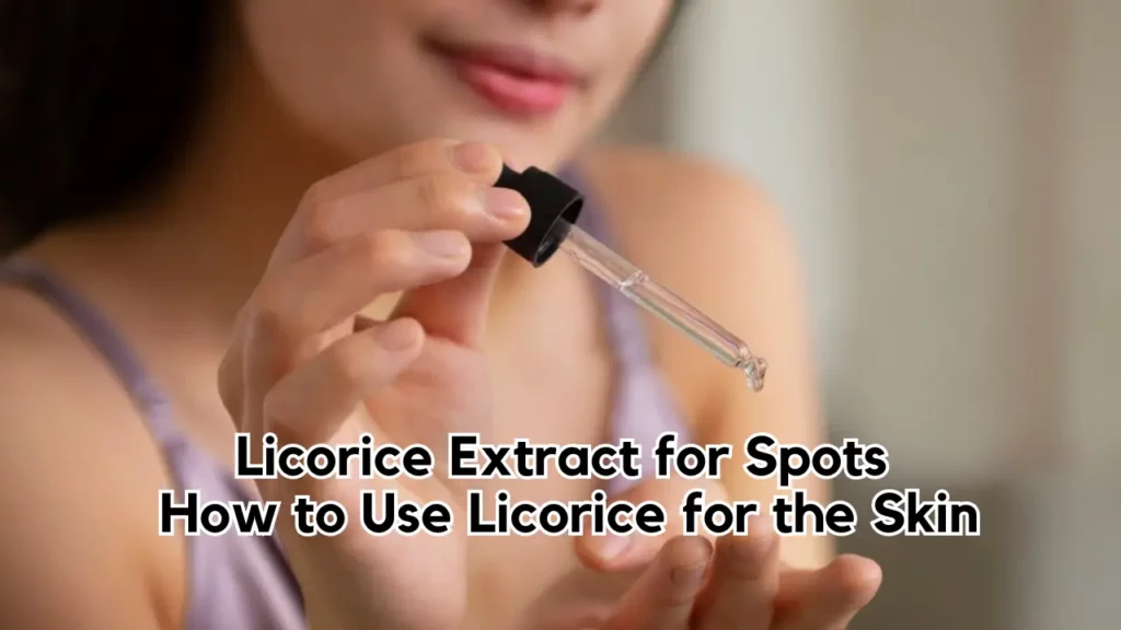 Licorice Extract for Spots - How to Use Licorice for the Skin